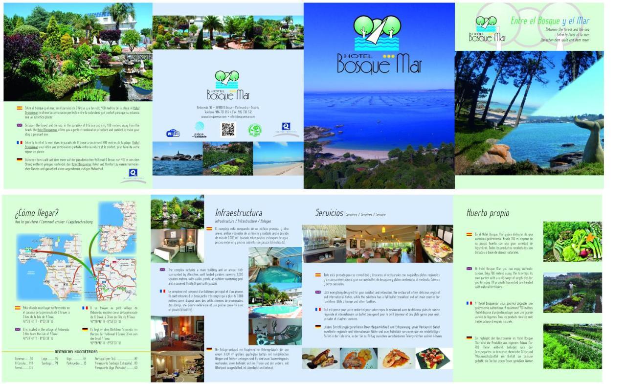 Hotel Spa Bosque Mar Reboredo Εξωτερικό φωτογραφία
